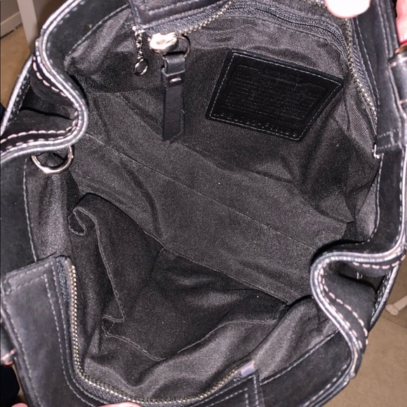 Vintage Coach Black Leather 11200 - Picture 5 of 10